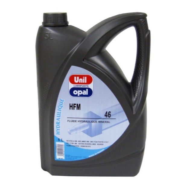 013470 OLEO UNIL OPAL HIDRAULICO 10W HFM46 5L - Image 1