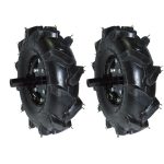 RODA PNEU 4.00-8 +EIXOS FIXOS 23mm C/RASTO (2) AGRICOLA