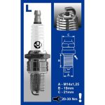 VELA BRISK HONDA GC160/GX160/GX200 U.E.