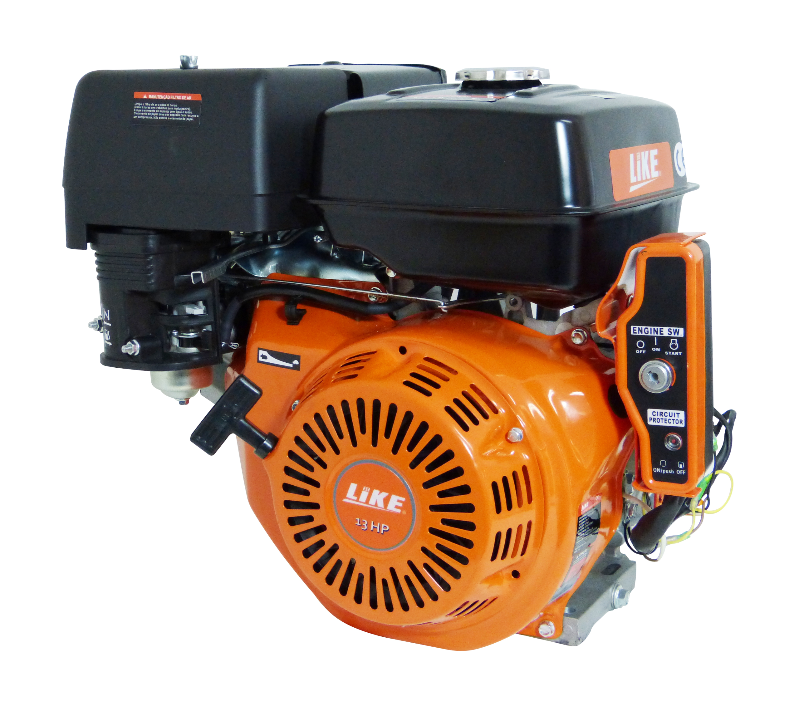 9644 MOTOR LIKE PW390 188 389cc CAMBOTA 25,4 mm FILTRO AR SECO A.E. 4T - Image 1